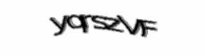 Security check image, please type the characters shown
